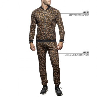 Addicted Leopard Bomber Jacket