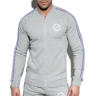 ES Collection Fit Tape Jacket Heather Grey