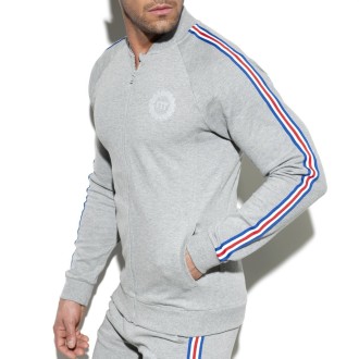 ES Collection Fit Tape Jacket Heather Grey