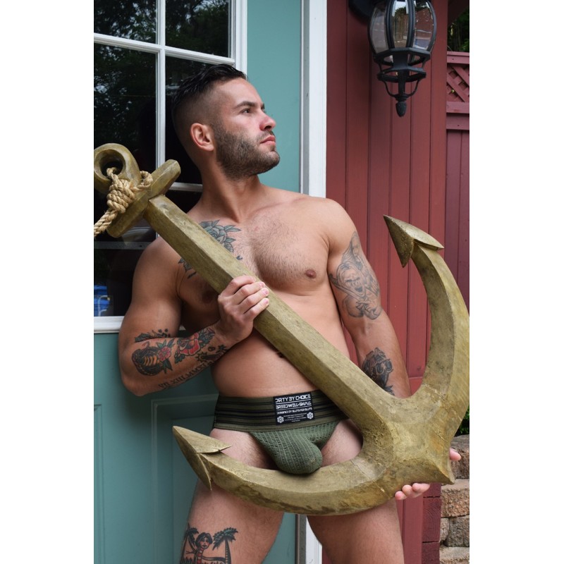 BREEDWELL Cumdump Jock Army Green