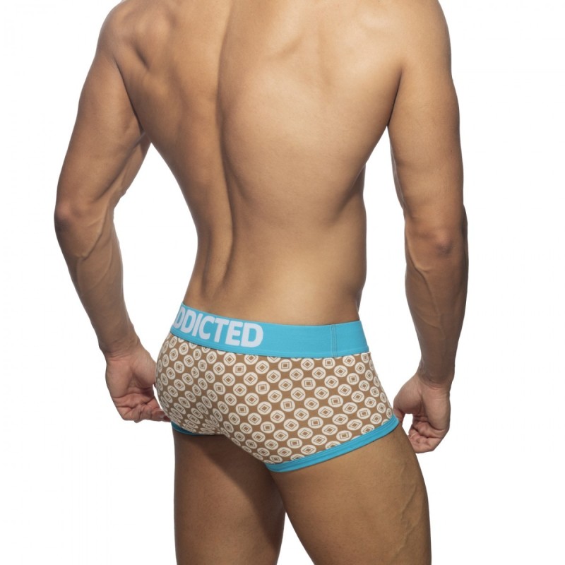 Addicted Geometric Trunk Beige