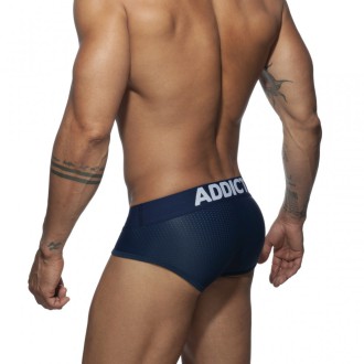 Addicted Push Up Mesh Brief navy