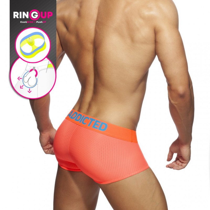 Addicted Ring-Up Neon MESH Trunk orange