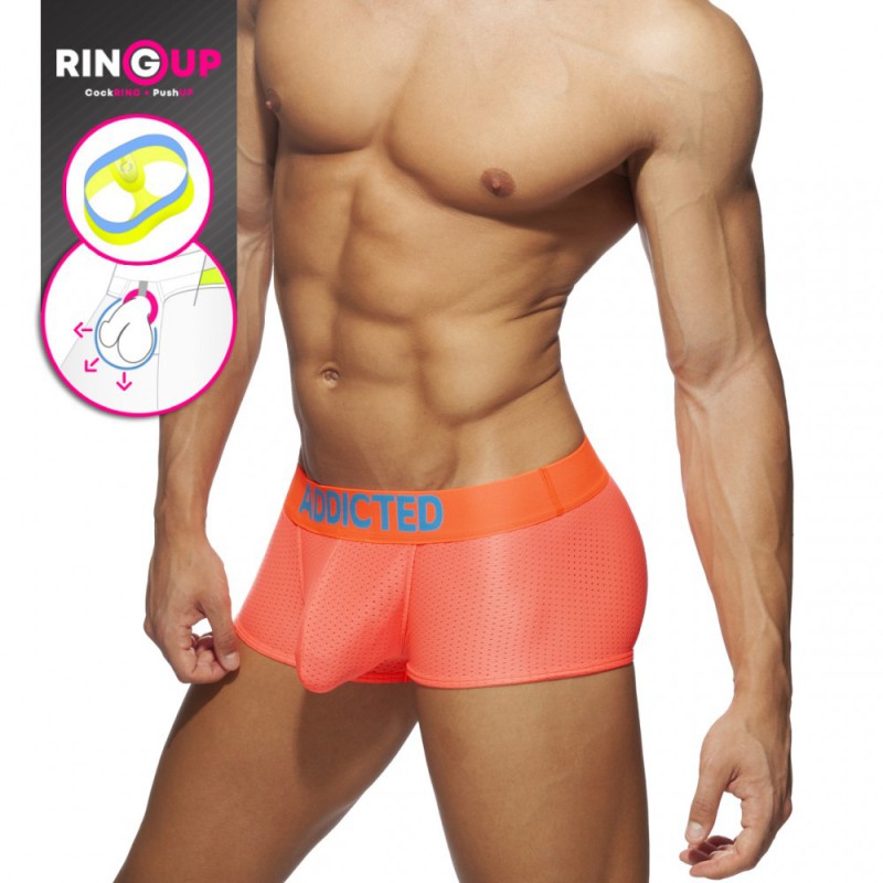 Addicted Ring-Up Neon MESH Trunk orange