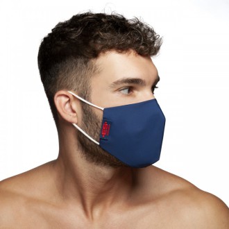 ES Flag Tape Mask navy