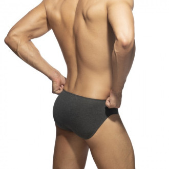 Addicted Cotton Bikini Brief charcoal