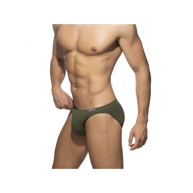 Addicted Cotton Bikini Brief kaki