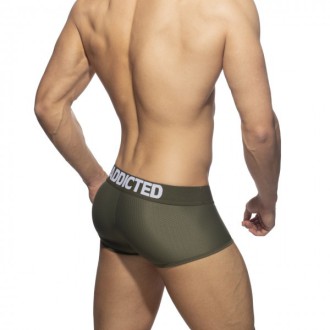 Addicted Push Up Mesh Trunk kaki