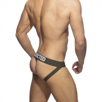 Addicted Push Up Mesh Jock kaki
