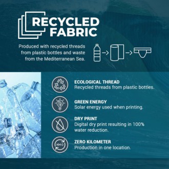 ES Collection Recycled Rib Tank Top black