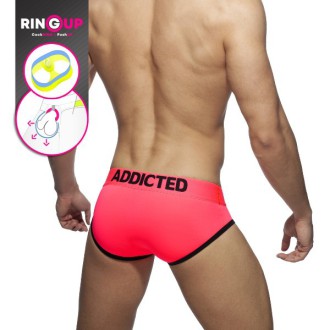 Addicted Neon Cockring Swimderwear neon pink